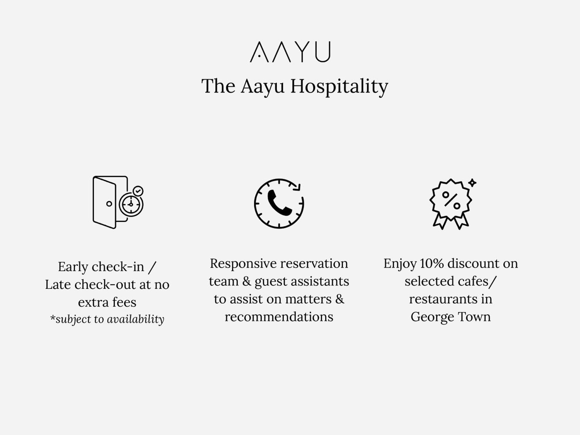ホテル Aayu Melayu George Town Penang エクステリア 写真